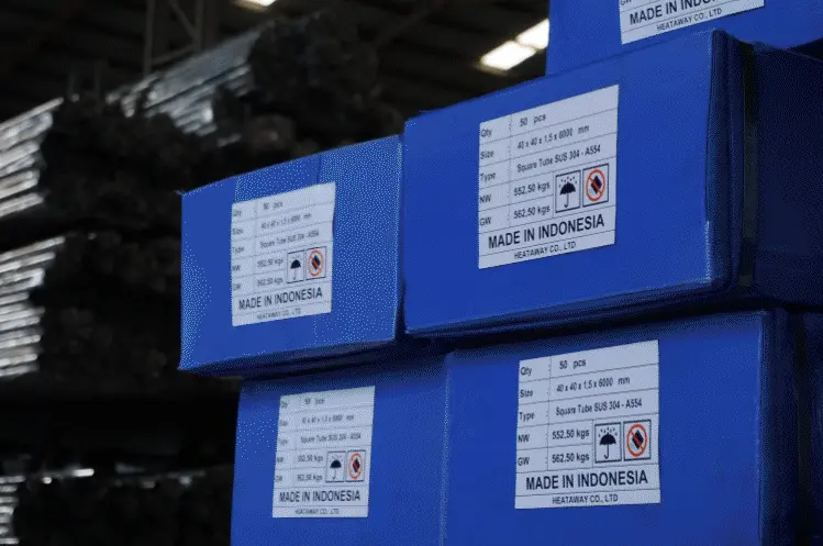 Ekspor Pipa Stainless Menuju Thailand